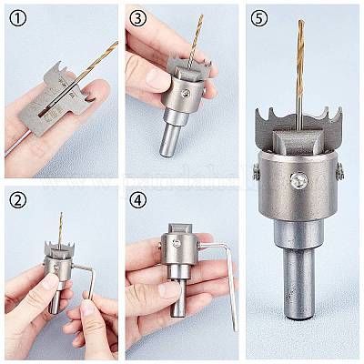 Wooden bead outlet maker drill bit