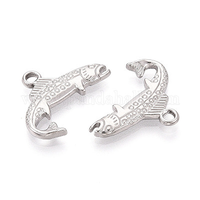 Подвески в виде акул из нержавеющей стали 304 STAS-T069-12P-1