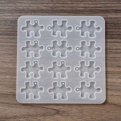 Diy 見積もり カップル ペンダント シリコンモールド レジン型 UV