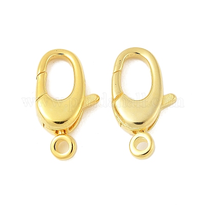 925 стерлингового серебра застежкой омар коготь STER-S012-11G-1