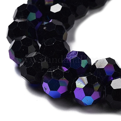 Непрозрачное стекло бисер нитей EGLA-A035-P10mm-L18-1