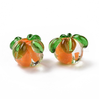 Фруктовые бусины ручной работы лэмпворк LAMP-C004-06A-1