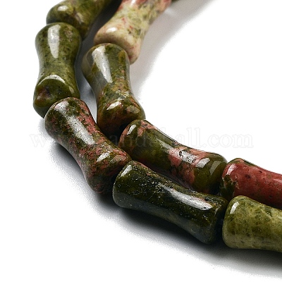 Природные Unakite бисер нитей G-Q178-A10-01-1