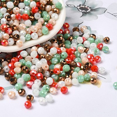 Стеклянные бусины EGLA-A034-SM4mm-35-1