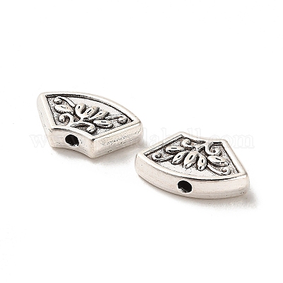 Сплавочные овальные бусины тибетского стиля  FIND-C043-085AS-1