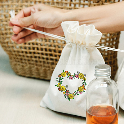 4 лист 11.6x8.2-дюймовых рисунков вышивки палочками и стежками DIY-WH0455-151-1