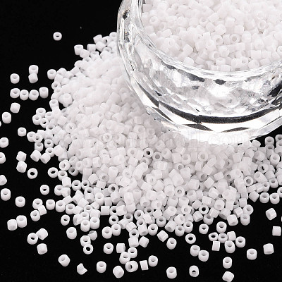 Стеклянные цилиндрические бусины SEED-S047-K-002-1