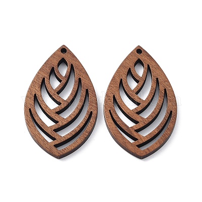 Подвески из орехового дерева WOOD-Q051-01E-1