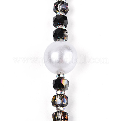 Нити бусин из акрила MAK-T011-08A-1