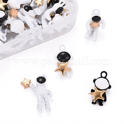 40шт 4 стиля выпечки окрашенные подвески из сплава PALLOY-LS0001-03G-1