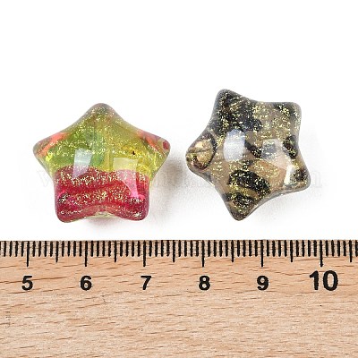 Прозрачные смоляные бусины&nbsp;RESI-C070-07-1