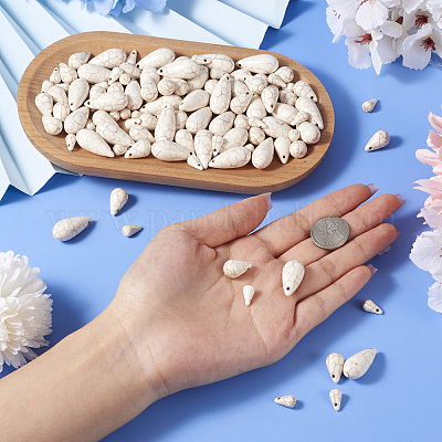 105 шт. 3 стиля синтетических бирюзовых бусин G-TA0001-91B-1