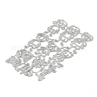 Stencil Fustellati In Acciaio Carbonio - Per Vestiti Infantili, Scrapbooking E Decorazioni - Foto 12