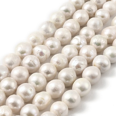 Натуральные бусины из жемчуга эдисон нити PEAR-B004-01A-01A-1