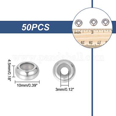 201 бусина из нержавеющей стали STAS-UN0043-21-1