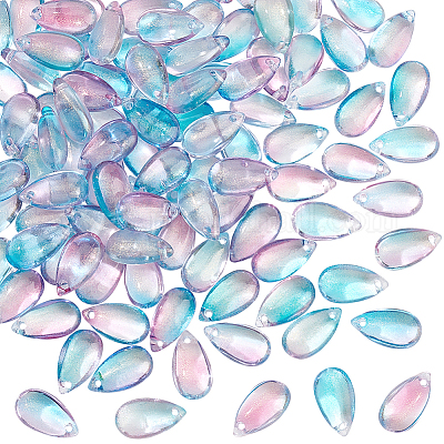 100шт подвески лэмпворк ручной работы LAMP-OC0001-66B-1