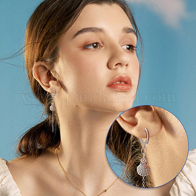 100 шт. фурнитура для сережек из нержавеющей стали 304 STAS-AR0002-37A-1