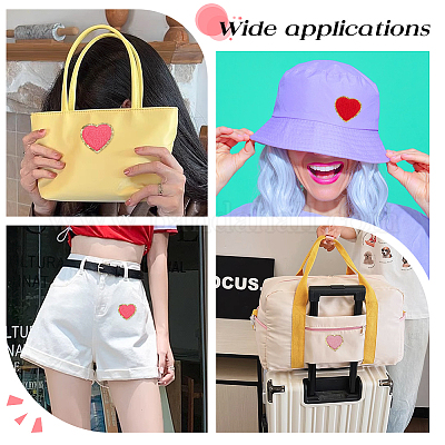 18 шт. 3 стиля полотенечная ткань компьютерная вышивка ткань приклеиваемые/пришивные заплатки DIY-FG0006-76-1