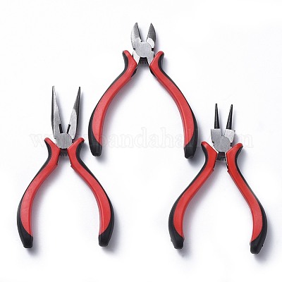 Wholesale Pandahall 1 Set 3 pcs DIY Jewelry Pliers Sets 