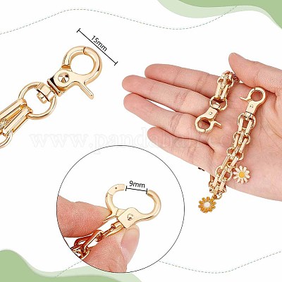 2 шт. удлинители для ремня кошелька из железной цепи AJEW-PH0018-09-1