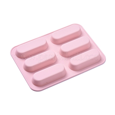 Finger Shaped Food Grade Silicone Mold, Cylinder Silicone Trays, for  Baking, Soap, Resin, Chocolate Bar, Pink, 223x161x20mm