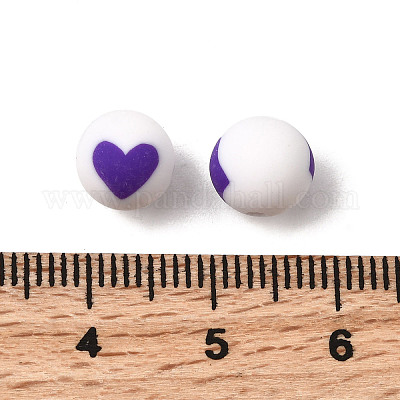 Бусины из полимерной глины  CLAY-I011-01B-06-1