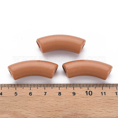 Непрозрачные акриловые бусины MACR-S372-001B-16-1439-1