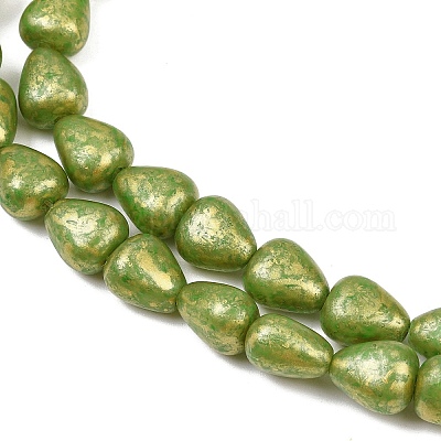 Чешские прессованные стеклянные бусины GLAA-I061-55-1