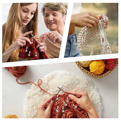 Куб своими руками с наборами инструментов для вязания номер 0~9 HJEW-NB00198-1