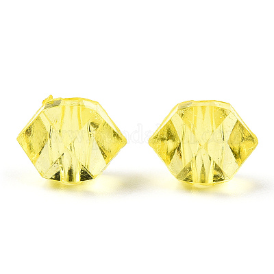 Прозрачные акриловые бусины TACR-S154-15B-85-1