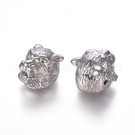 Латунные бусины KK-O125-19P-1