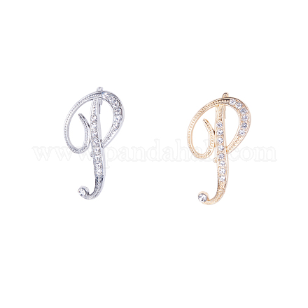 NBEADS Alloy Brooches JEWB-NB0002-04-1