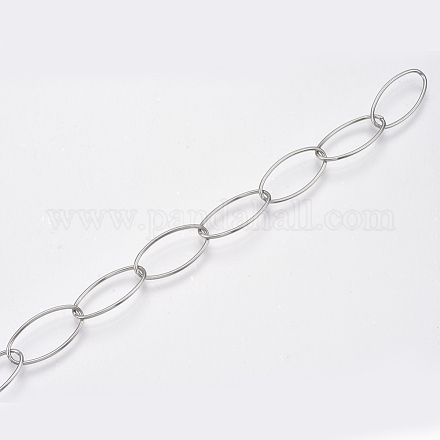 304 Stainless Steel Cable Chains STAS-T045-02-1