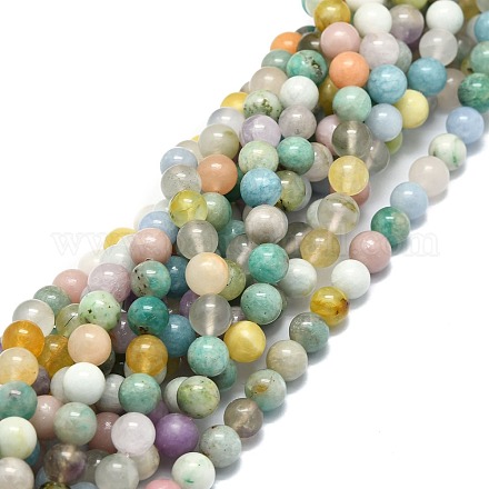 Un mélange naturel de pierres fines perles brins G-E576-02B-1