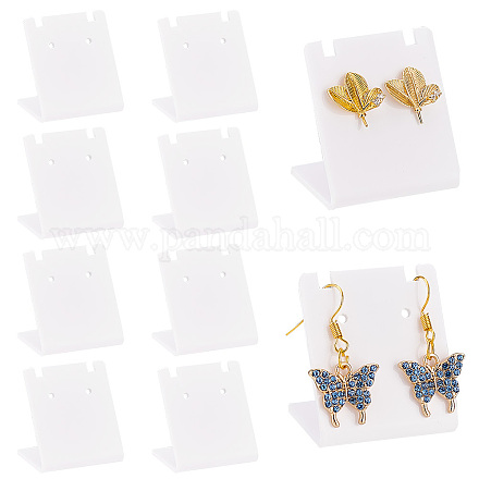 PH PandaHall 10PCS Earring and Necklace Display Stands ODIS-WH0099-03-1