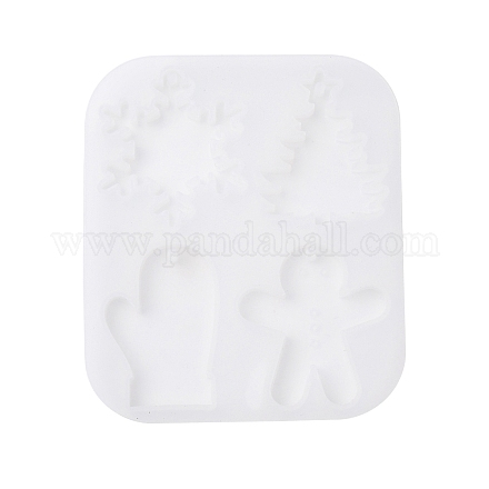 Силиконовые Молды на рождественскую тему DIY-K073-53A-1