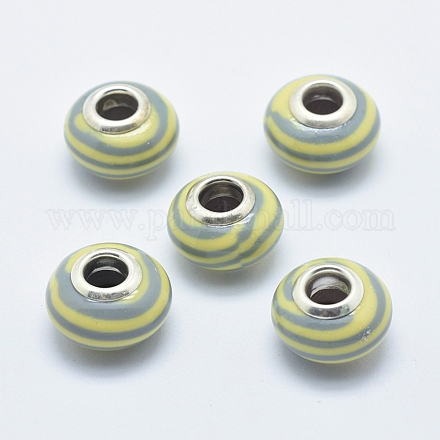 Handgemachte  europäischen Fimo-Perlen CLAY-K002-D01-1