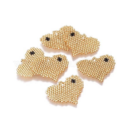 Miyuki & toho pendenti di perline giapponesi fatti a mano SEED-A029-EA04-1