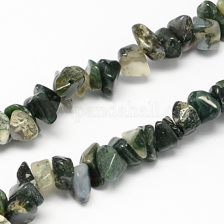 Natural Indian Agate Stone Bead Strands X-G-R192-09-1