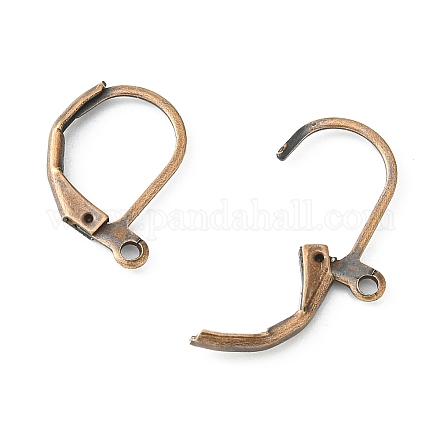 Brass Leverback Earring Findings EC223-R-1