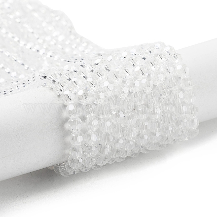 Гальванизируйте прозрачное стекло бисер нитей EGLA-A035-T4mm-A19-1