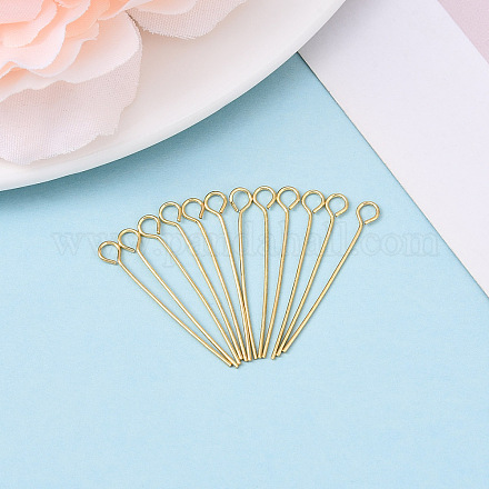 Латунные булавки KK-YW0004-04B-G-1