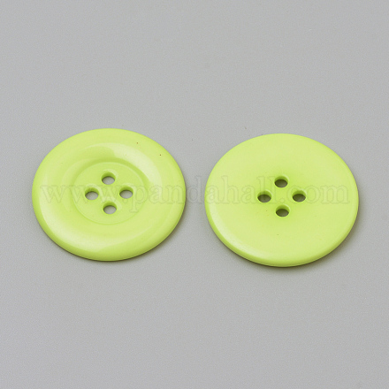 Boutons acryliques avec 4 trou BUTT-Q038-30mm-10-1