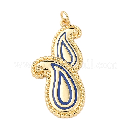 Латунь эмаль подвески KK-K408-43B-01-1