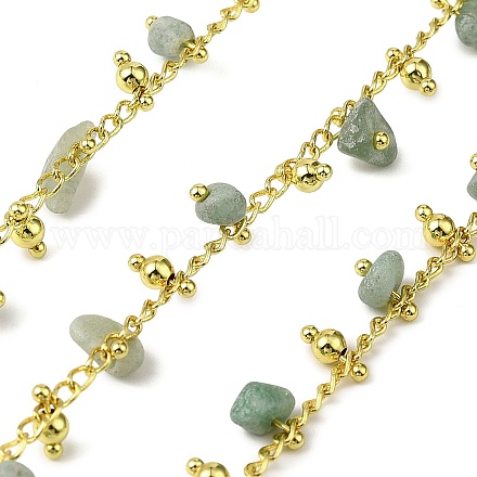 Звенья цепи из латунных самородков ручной работы CHC-L053-11G-05-1