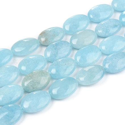 Natural White Jade Beads Strands G-L164-B-17-1