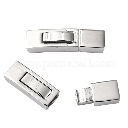 304 Stainless Steel Bayonet Clasps STAS-F122-34P-1