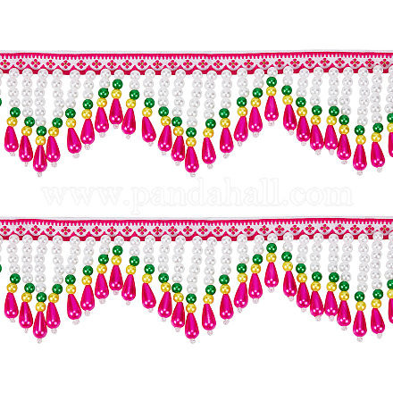Rubans de polyester de style ethnique chgcraft 1m OCOR-CA0001-14-1