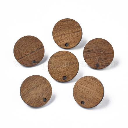 Risultati di orecchini a bottone in legno di noce MAK-N032-043-1