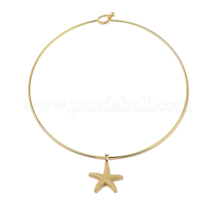 Латунное ожерелье с подвесками BJEW-Q350-07B-G-1